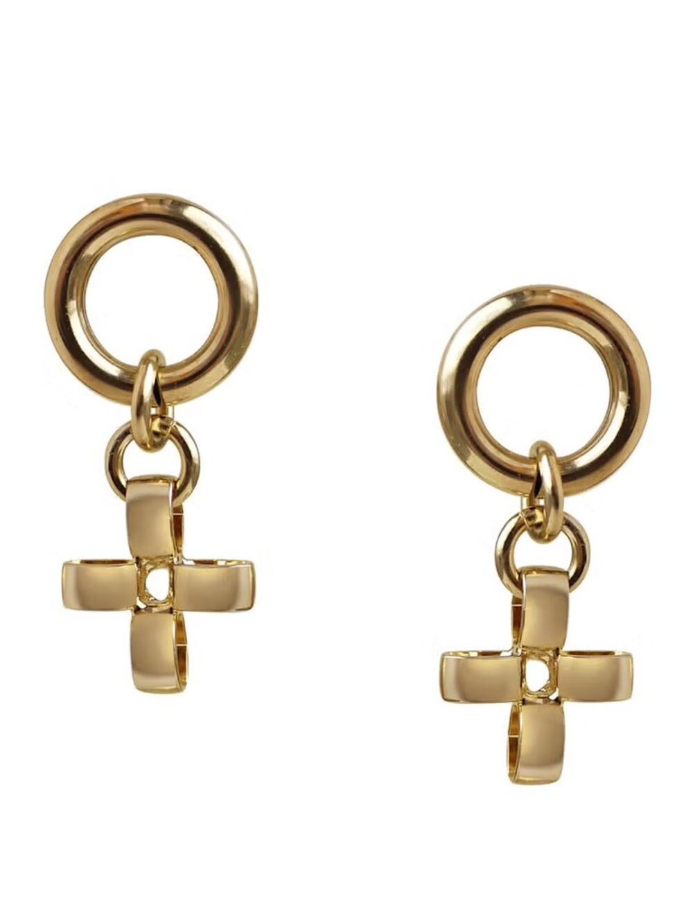 Laura Lombardi Fiore Earrings Gold